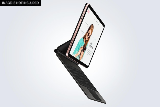 Dynamisches Laptop Air Mockup Design