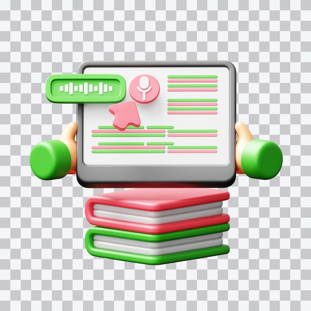 E Aprendizaje de ilustraciones en 3D