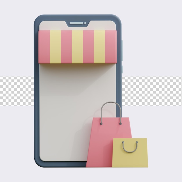 E-Commerce-3D-Darstellung