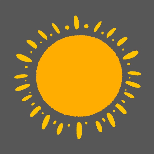 É uma arte bonita de clipes de sol .