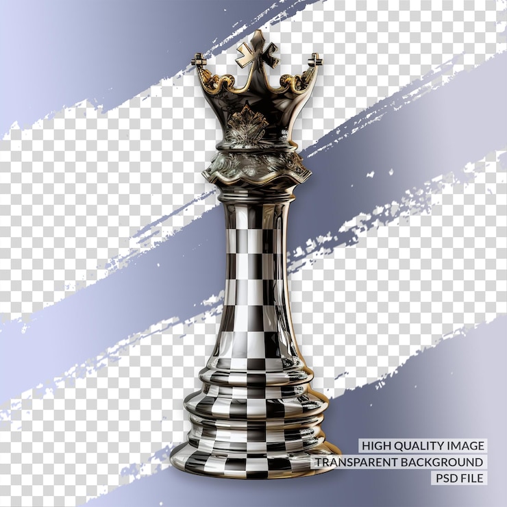 PSD échecs 3d png clipart arrière-plan isolé transparent