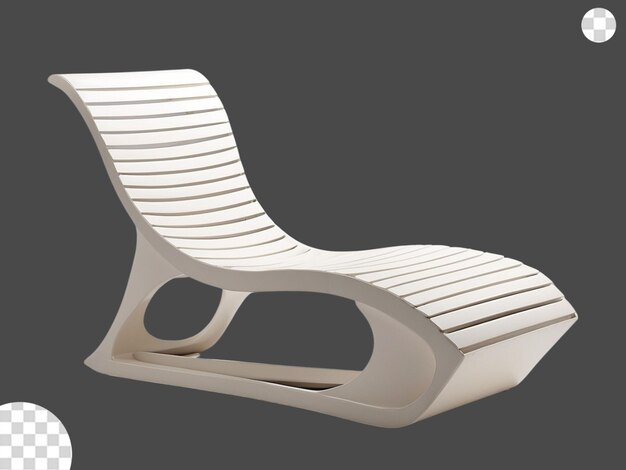 Echo curve chaise lounge png durchsichtig