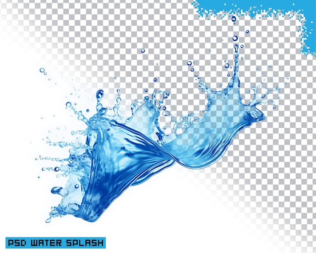Éclaboussure d'eau