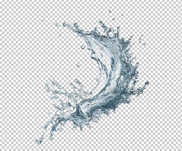 éclaboussure d'eau
