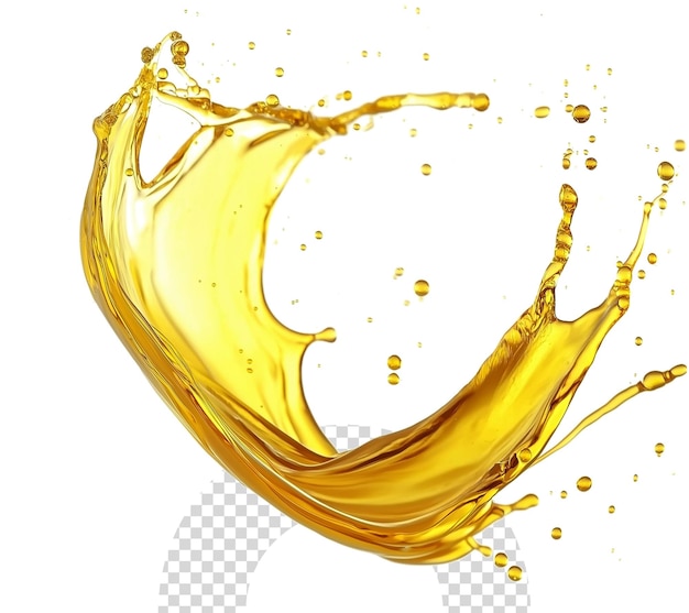 un éclaboussure de liquide jaune qui a le mot éclabousse dessus