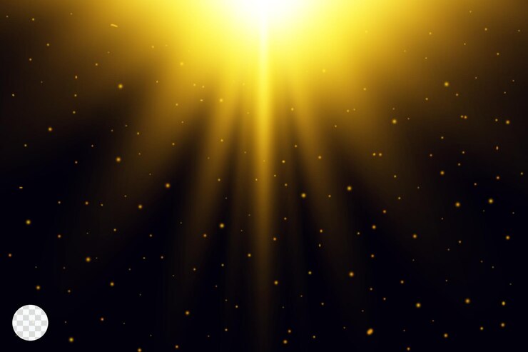 PSD éclat de soleil d'éclairage abstrait