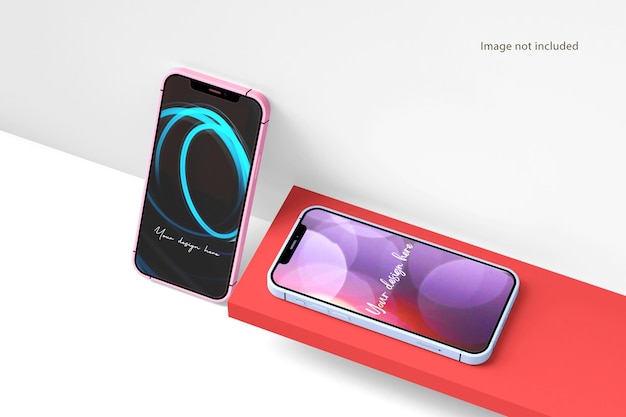 Écran Smartphone sur étagère murale