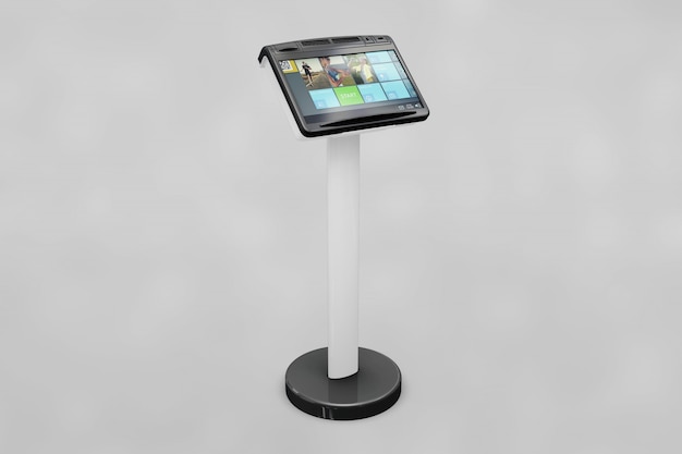 L'écran de tablette se moque