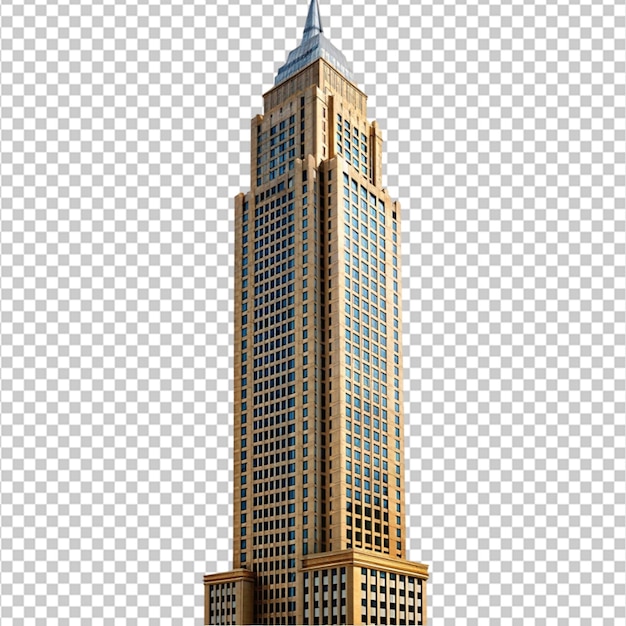 PSD edifício 3d png