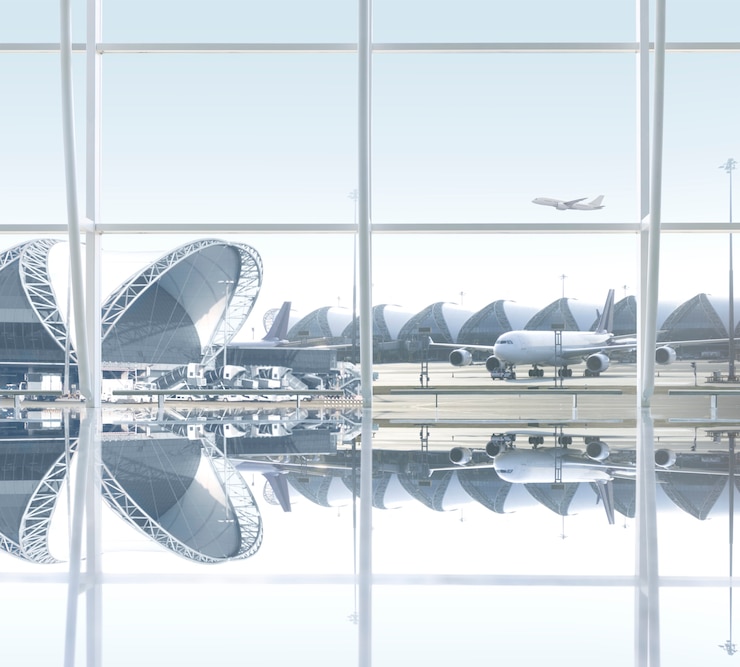 PSD edificio del aeropuerto