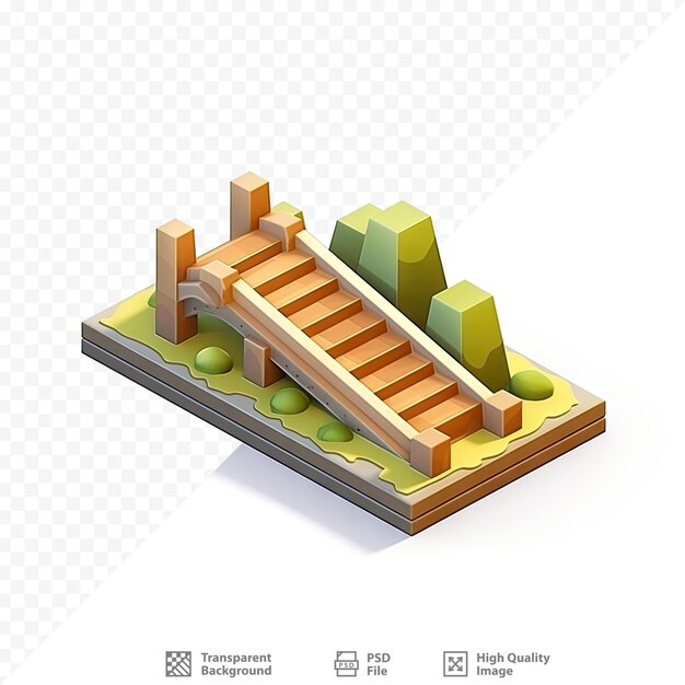 PSD un edificio de madera con techo de ladrillo y pared de ladrillo.