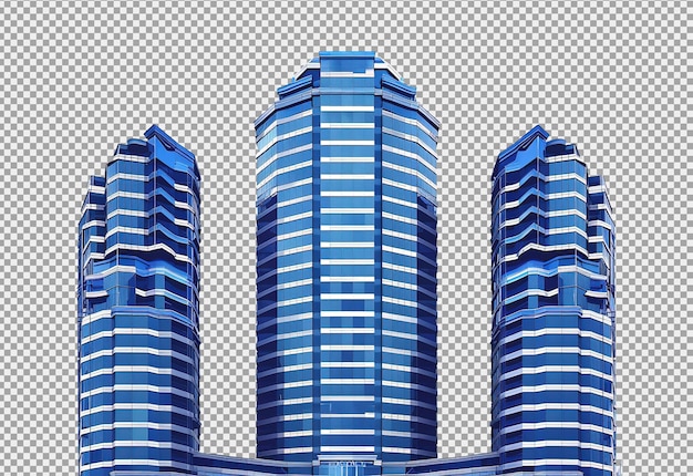 edifícios isolados da cidade moderna png