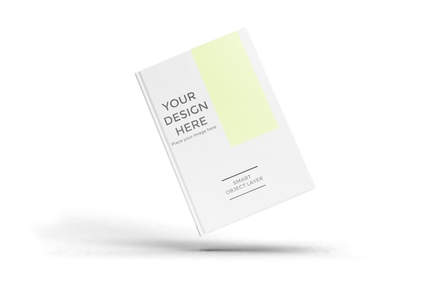 Editable book mockup psd