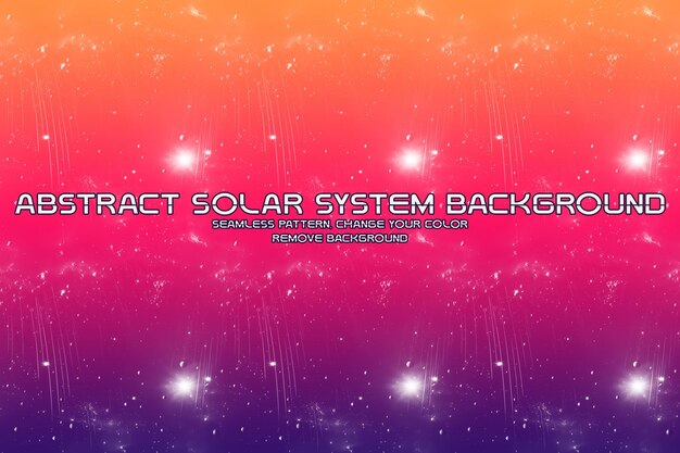 editable cosmic background with planet and star patterns