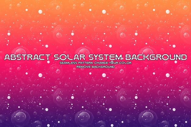 editable cosmic background with planet and star patterns