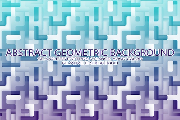 Editable Geometric Pattern with Textured Background and Separate Texture