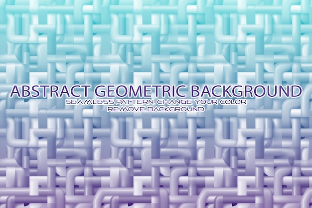 Editable Geometric Pattern with Textured Background and Separate Texture