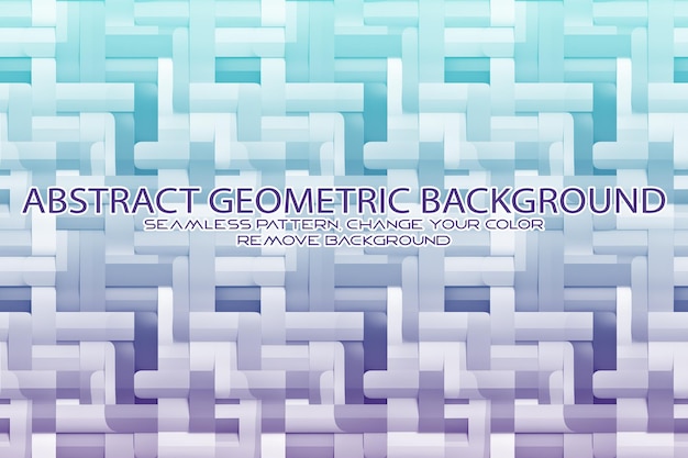 Editable Geometric Pattern with Textured Background and Separate Texture