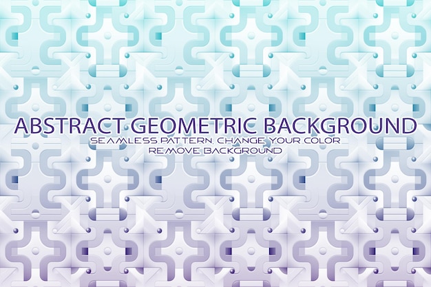 Editable Geometric Pattern with Textured Background and Separate Texture