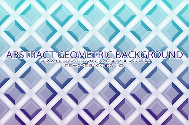Editable Geometric Pattern with Textured Background and Separate Texture