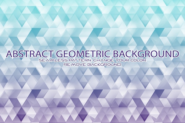Editable Geometric Pattern with Textured Background and Separate Texture