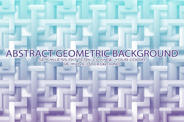 Editable Geometric Pattern with Textured Background and Separate Texture