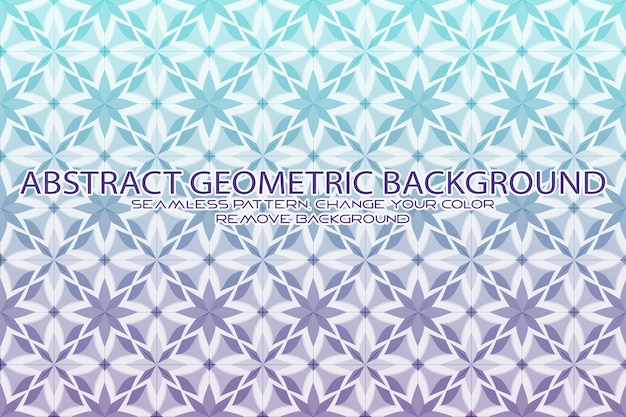 Editable Geometric Pattern with Textured Background and Separate Texture