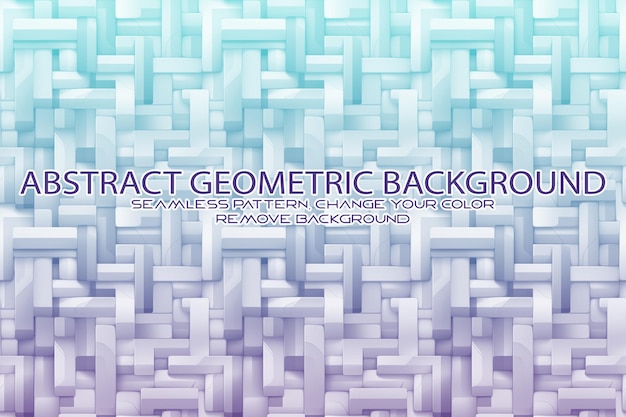 Editable Geometric Pattern with Textured Background and Separate Texture