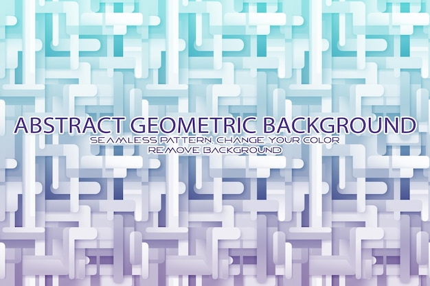 Editable Geometric Pattern with Textured Background and Separate Texture