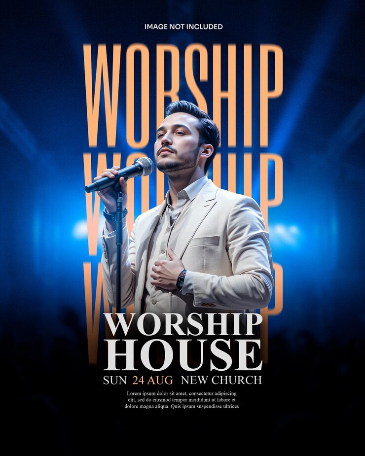 Editable Gospel Event Flyer Template