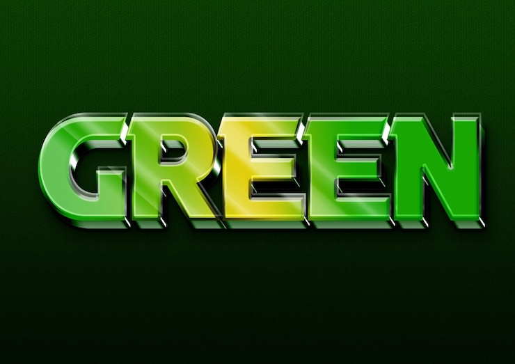 PSD editable text style effect