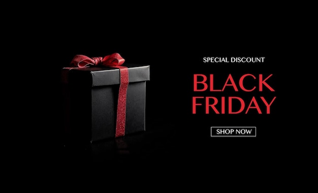 Editável Black Friday PSD Descarregar Banner Template