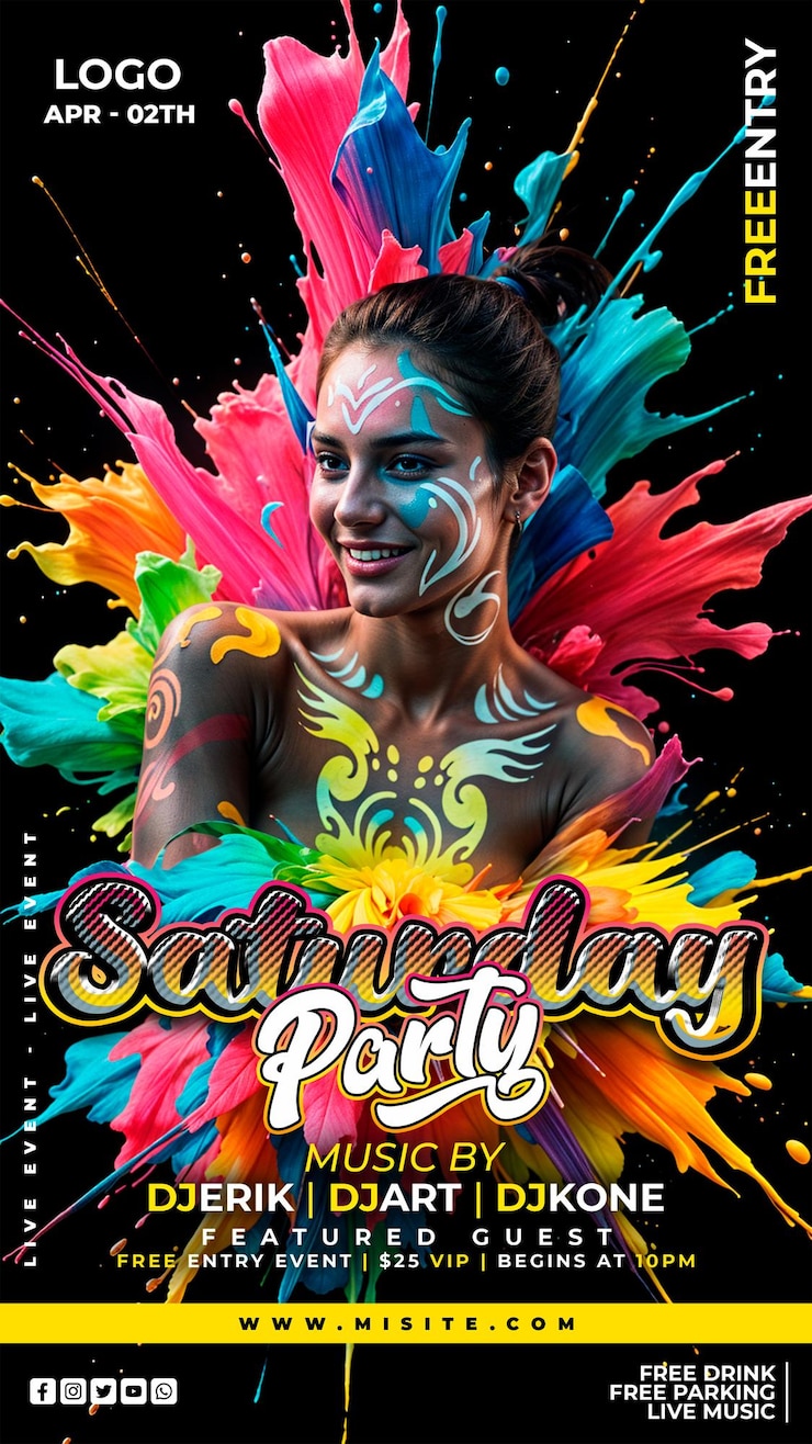 PSD édition de flyer psd