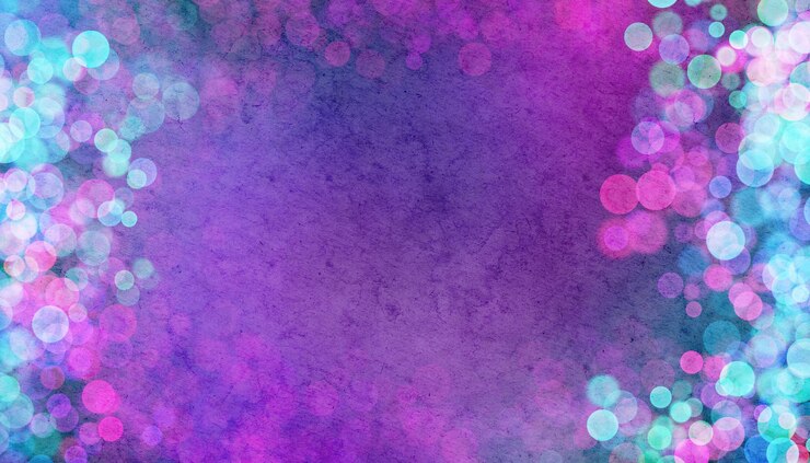 PSD efecto bookehfondo colorido bokeh de año nuevo
