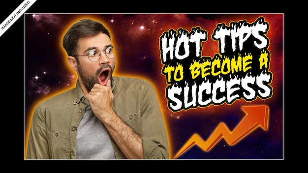 Efecto de brillo moderno canal de YouTube video miniatura de video banner web diseño de plantilla psd premium