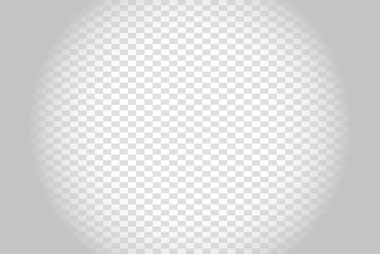 PSD efecto de degradado circular inverso blanco png