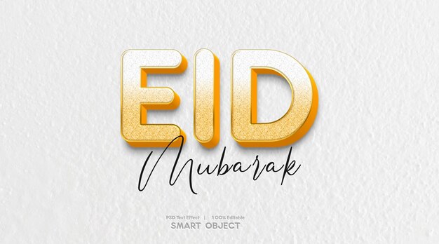 Efecto eid totalmente editable