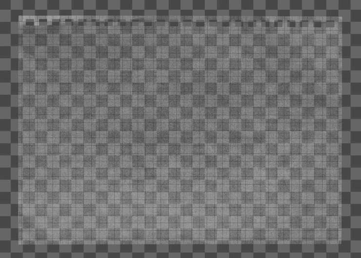 PSD efecto de elemento de papel png de fondo transparente
