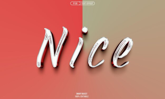 Efecto de estilo de texto agradable