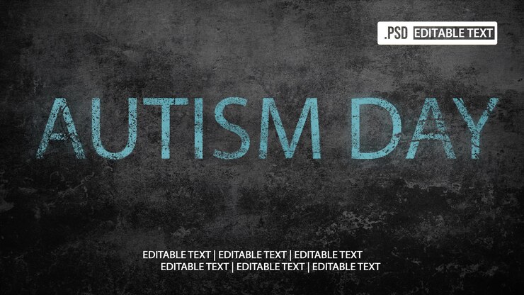 PSD efecto de estilo de texto del día de los tontos de abril