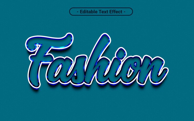 PSD efecto de estilo de texto de moda