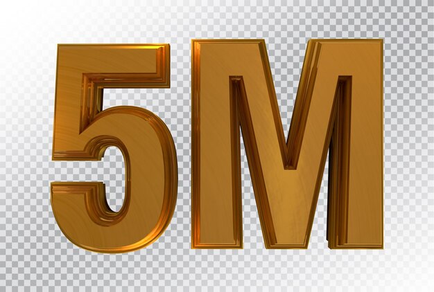 Efecto de estilo de texto PSD 3D