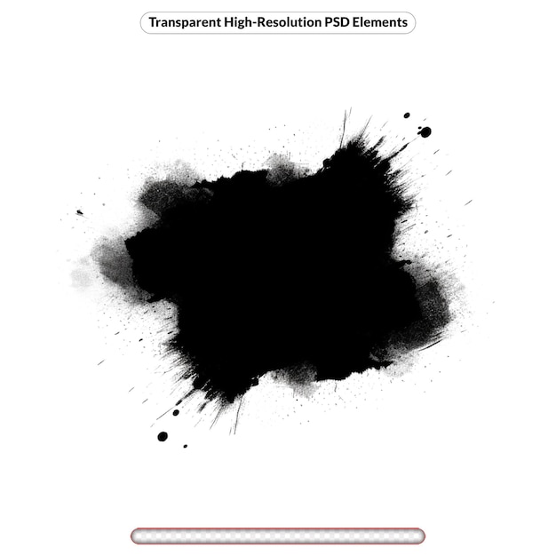 Efecto de fondo con parches de color gráfico negro y pinceladas