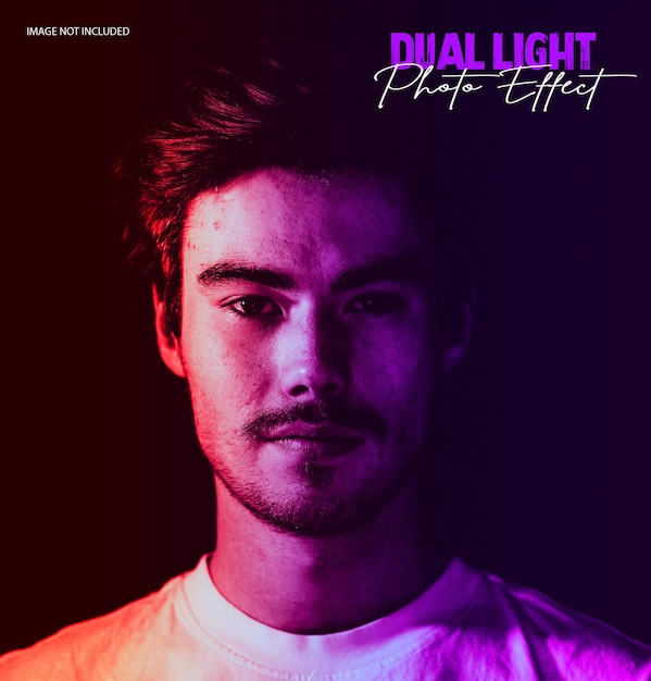 Efecto fotográfico de doble luz