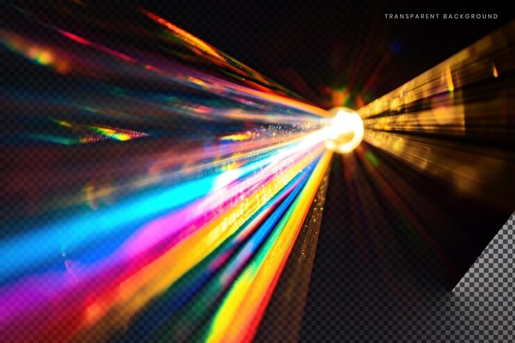 PSD efecto de las fuerzas de luz estilo realista