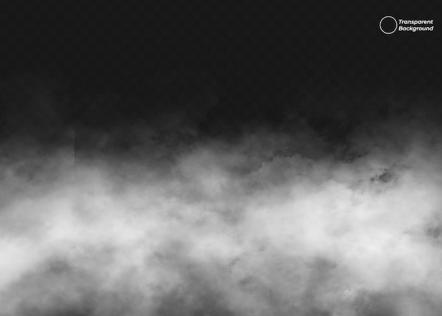 El efecto del humo blanco y la niebla en la atmósfera