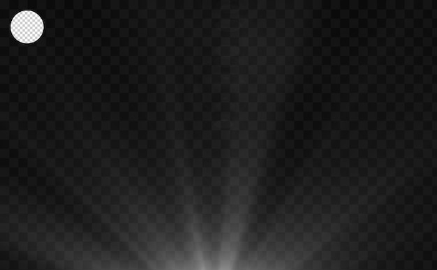 Efecto de luz de chispa brillante de destello de lente. Rayos láser rayos de luz horizontales. Hermosos destellos de luz.