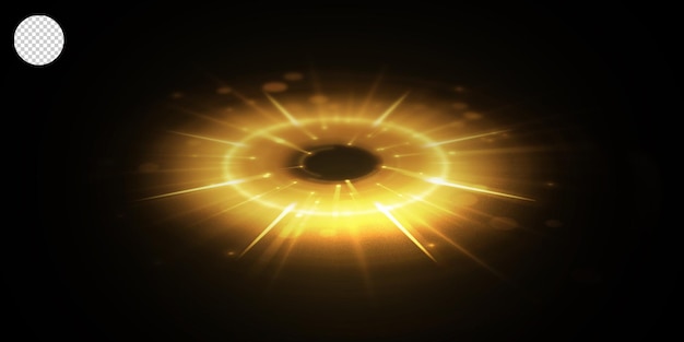 Efecto de luz mágica
