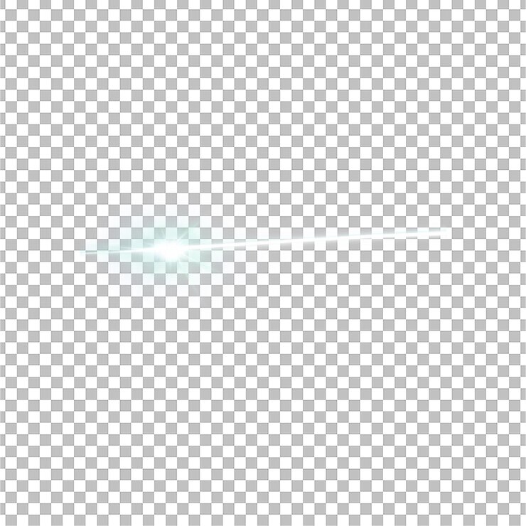 PSD efecto de rayas de luz en el fondo transparente para el diseño digital