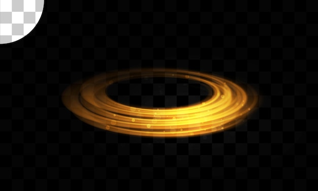 efecto de remolino abstracto de luz